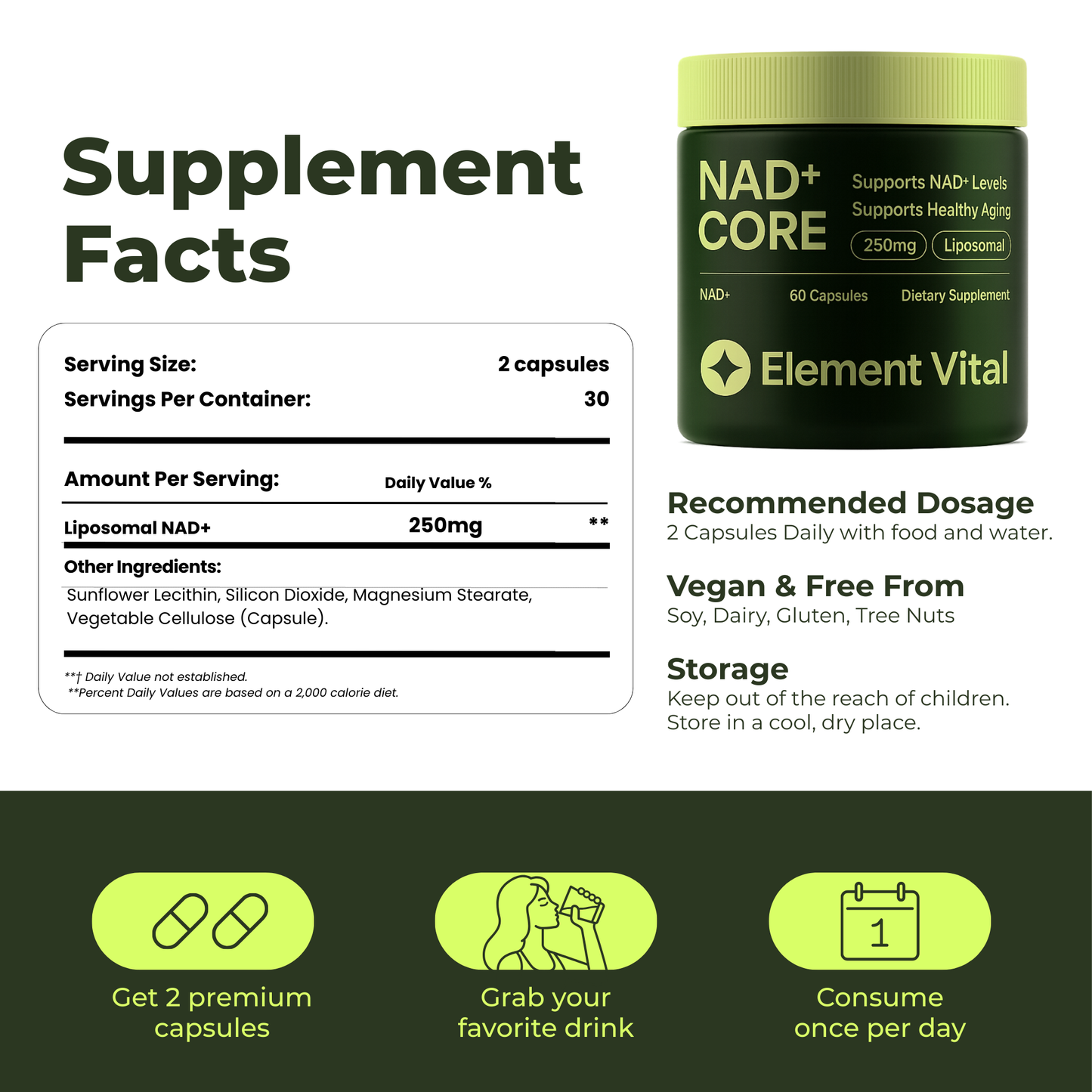 Liposomal NAD+ Supplement